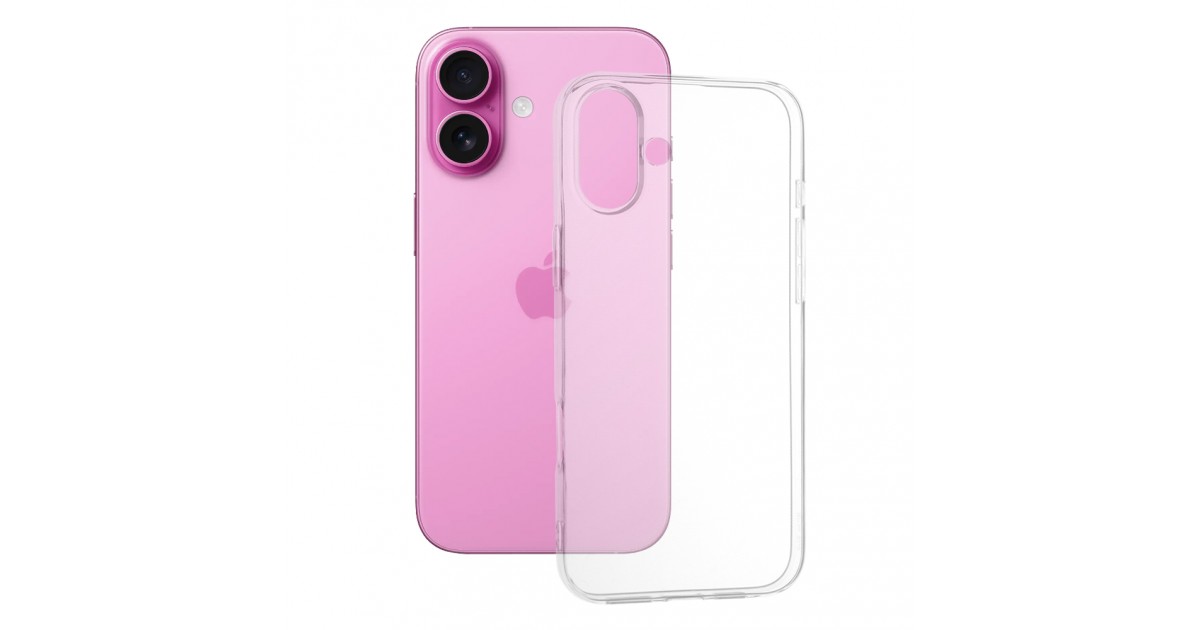 Husa pentru iPhone 16 Plus - Techsuit Clear Silicone - Transparent