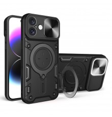 Husa pentru iPhone 16 Plus - Nillkin Nature TPU Pro Magnetic Case - Albastra