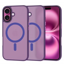 [PACHET 360] - Husa ColorVerse 360 + Folie de protectie -  iPhone 16 Plus  - Mov