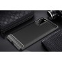 Husa Tpu Carbon Fibre pentru Samsung Galaxy S20 FE / Galaxy S20 FE 5G, Neagra