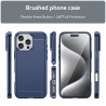 Husa pentru iPhone 16 Pro - Techsuit Carbon Silicone - Albastra