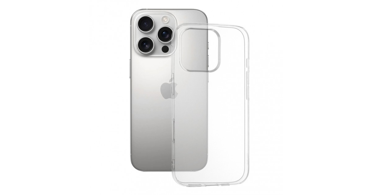 Husa pentru iPhone 16 Pro - Techsuit Clear Silicone - Transparent