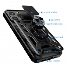 Husa pentru iPhone 16 Pro - Techsuit CamShield Series - Albastra