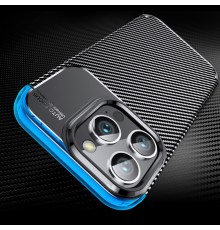 Husa pentru iPhone 16 Pro - Techsuit CarbonFiber - Neagra