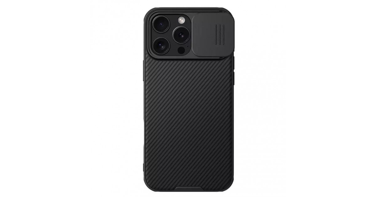 Husa pentru iPhone 16 Pro - Nillkin CamShield Pro - Neagra