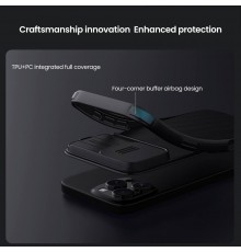 Husa pentru iPhone 16 Pro - Nillkin CamShield Pro - Neagra