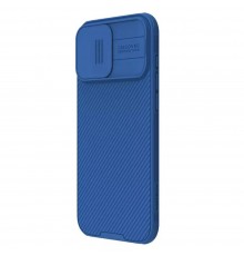 Husa pentru iPhone 16 Pro - Nillkin CamShield Pro - Albastra