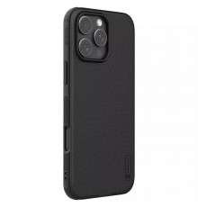 Husa pentru iPhone 16 Pro - Nillkin Super Frosted Shield Pro - Neagra