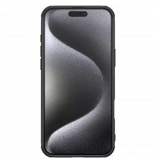 Husa pentru iPhone 16 Pro - Nillkin Super Frosted Shield Pro - Neagra