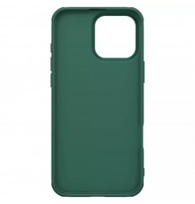 Husa pentru iPhone 16 Pro - Nillkin Super Frosted Shield Pro - Deep Verde