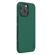 Husa pentru iPhone 16 Pro - Nillkin Super Frosted Shield Pro - Deep Verde