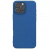 Husa pentru iPhone 16 Pro - Nillkin Super Frosted Shield Pro - Albastra