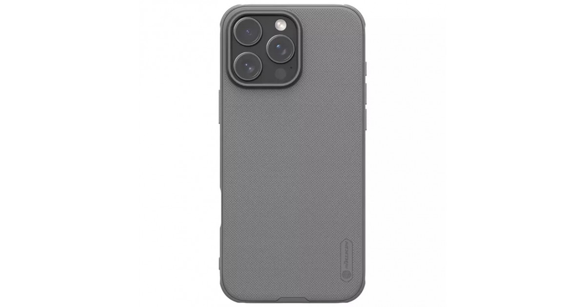 Husa pentru iPhone 16 Pro - Nillkin Super Frosted Shield Pro - Titanium Gray