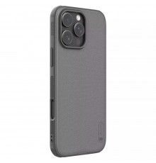 Husa pentru iPhone 16 Pro - Nillkin Super Frosted Shield Pro - Titanium Gray