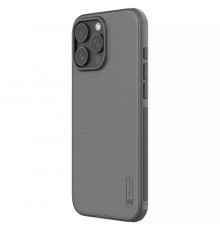 Husa pentru iPhone 16 Pro - Nillkin Super Frosted Shield Pro - Titanium Gray