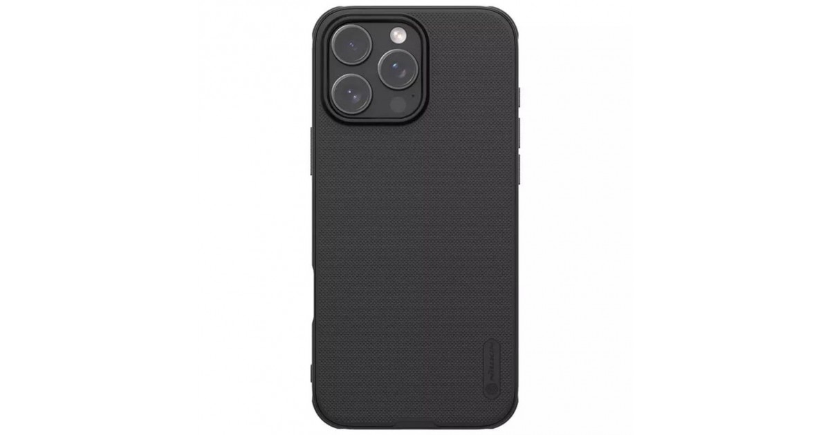 Husa pentru iPhone 16 Pro - Nillkin Super Frosted Shield Pro Magnetic - Neagra