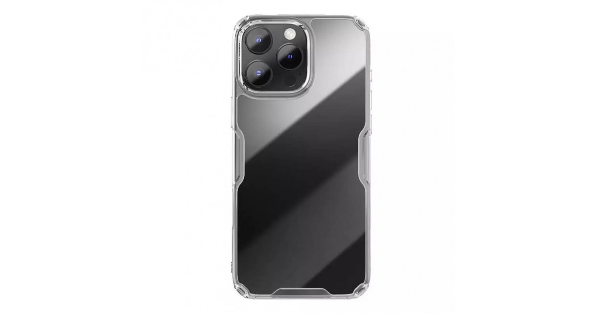 Husa pentru iPhone 16 Pro - Nillkin Nature TPU Pro Case - Transparent