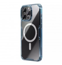 Husa pentru iPhone 16 Pro - Nillkin Nature TPU Pro Magnetic Case - Albastra