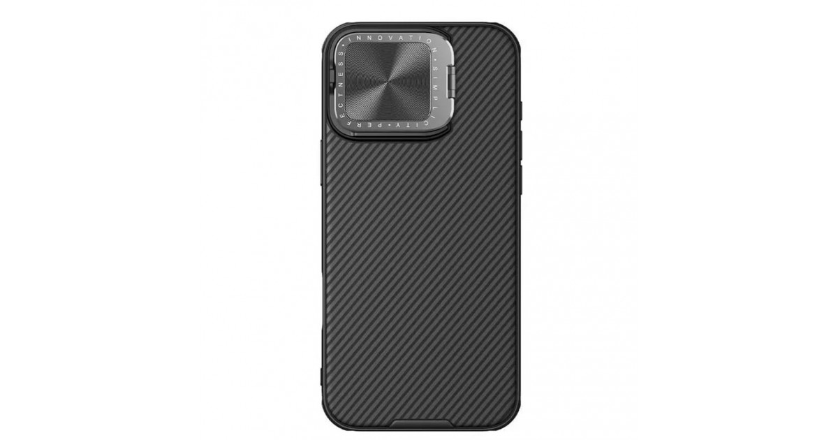 Husa pentru iPhone 16 Pro - Nillkin CamShield Prop - Neagra