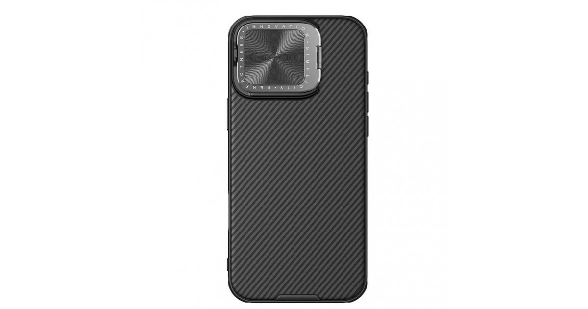 Husa pentru iPhone 16 Pro - Nillkin CamShield Prop Magnetic - Neagra