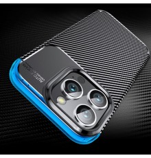 Husa pentru iPhone 16 Pro Max - Techsuit CarbonFiber - Neagra