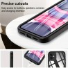 [PACHET 360] - Husa ColorVerse 360 + Folie de protectie -  iPhone 16 Pro Max  - Negru