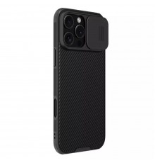 Husa pentru iPhone 16 Pro Max - Nillkin CamShield Pro - Neagra