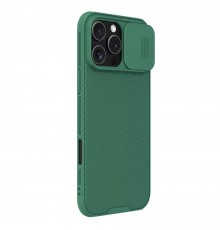 Husa pentru iPhone 16 Pro Max - Nillkin CamShield Pro Magnetic - Verde