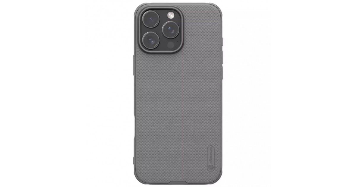 Husa pentru iPhone 16 Pro Max - Nillkin Super Frosted Shield Pro - Titanium Gray