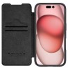 Husa pentru iPhone 16 Pro Max - Nillkin Qin Prop Leather Case - Neagra