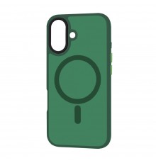 Husa pentru iPhone 16 - Techsuit HaloFrost MagSafe Series - Midnight Verde