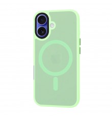 Husa pentru iPhone 16 - Techsuit HaloFrost MagSafe Series - Light Verde