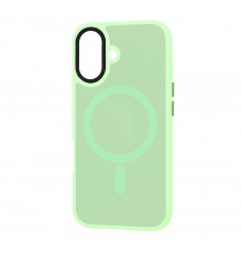 Husa pentru iPhone 16 - Techsuit HaloFrost MagSafe Series - Light Verde