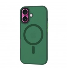 Husa pentru iPhone 16 Plus - Techsuit HaloFrost MagSafe Series - Midnight Verde