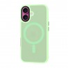 Husa pentru iPhone 16 Plus - Techsuit HaloFrost MagSafe Series - Light Verde