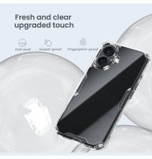 Husa pentru iPhone 16 Plus - Nillkin Nature TPU Pro Case - Transparent