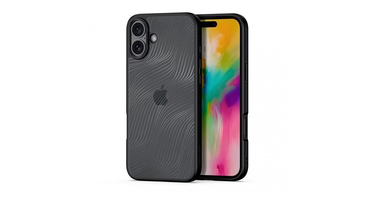 Husa pentru iPhone 16 Plus - Dux Ducis Aimo Series - Neagra