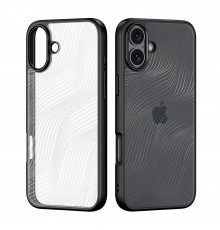 Husa pentru iPhone 16 Plus - Dux Ducis Aimo Series - Neagra