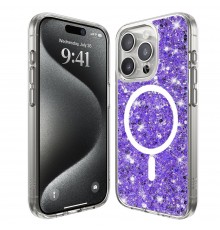 Husa pentru iPhone 16 Pro - Techsuit SparkleSkin Series - Clear