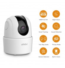 Camera de Supraveghere Wi-Fi, cu Detectare Rapida si Notificari - Imou Ranger 2C (IPC-K2ECP-3H1W) - Alb