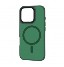 Husa pentru iPhone 16 Pro - Techsuit HaloFrost MagSafe Series - Midnight Verde