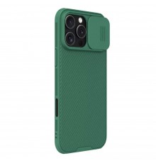 Husa pentru iPhone 16 Pro - Nillkin CamShield Pro Magnetic - Verde