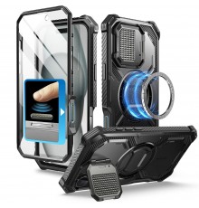 Husa pentru iPhone 16 - Techsuit CamShield Series - Albastra