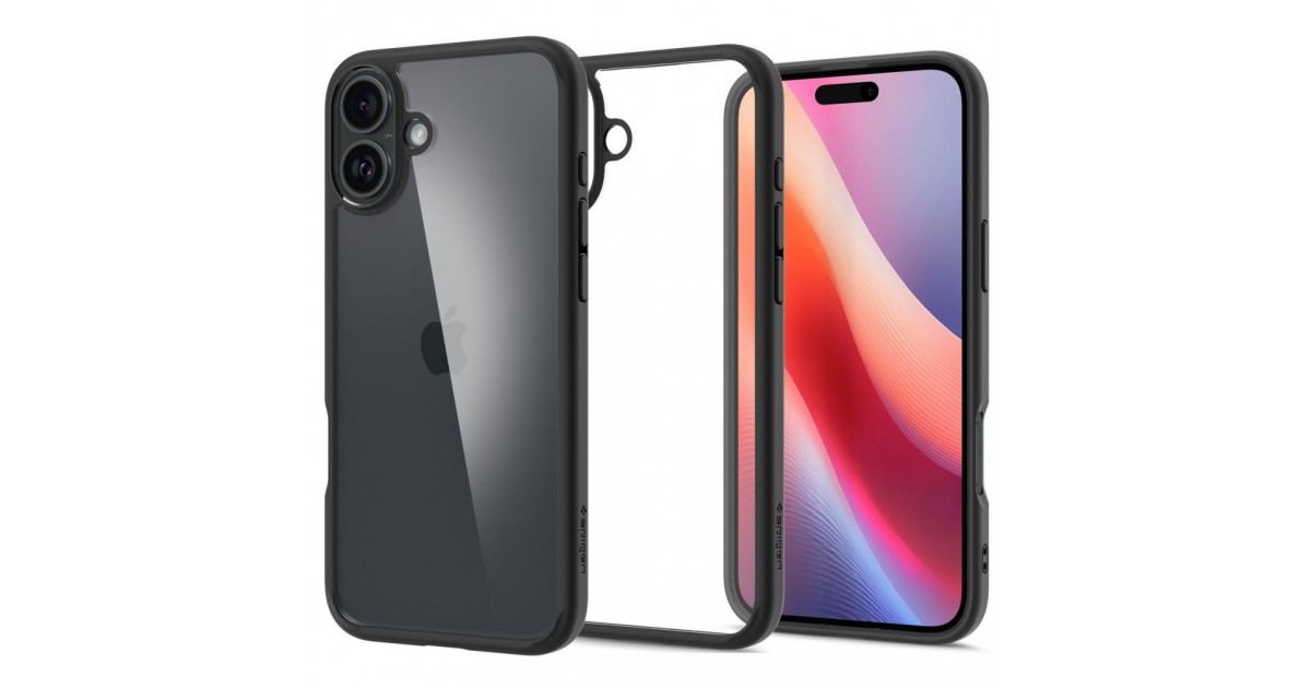 Husa pentru iPhone 16 - Spigen Ultra Hybrid - Matte Neagra