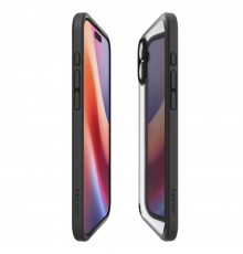 Husa pentru iPhone 16 - Spigen Ultra Hybrid - Matte Neagra