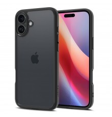 Husa pentru iPhone 16 - Spigen Ultra Hybrid - Matte Neagra