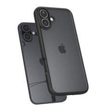 Husa pentru iPhone 16 - Spigen Ultra Hybrid - Matte Neagra