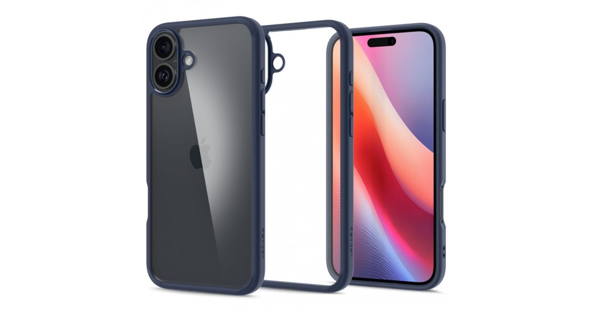 Husa pentru iPhone 16 - Spigen Ultra Hybrid - Navy Albastra