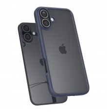 Husa pentru iPhone 16 - Spigen Ultra Hybrid - Navy Albastra