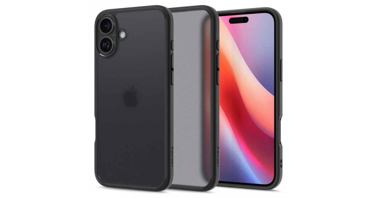 Husa pentru iPhone 16 - Spigen Ultra Hybrid - Frost Neagra